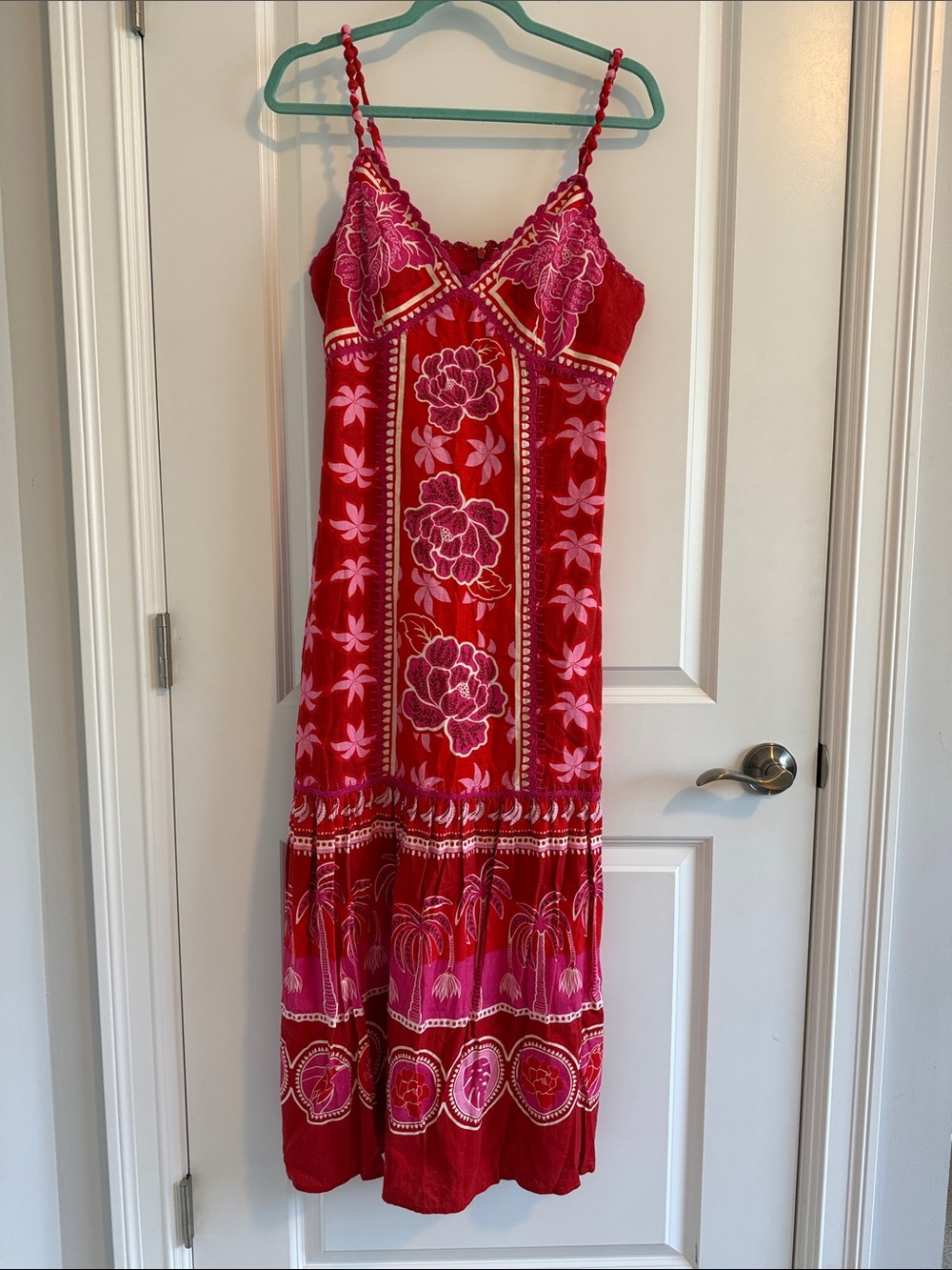 Caroline Constas L linen blend maxi dress